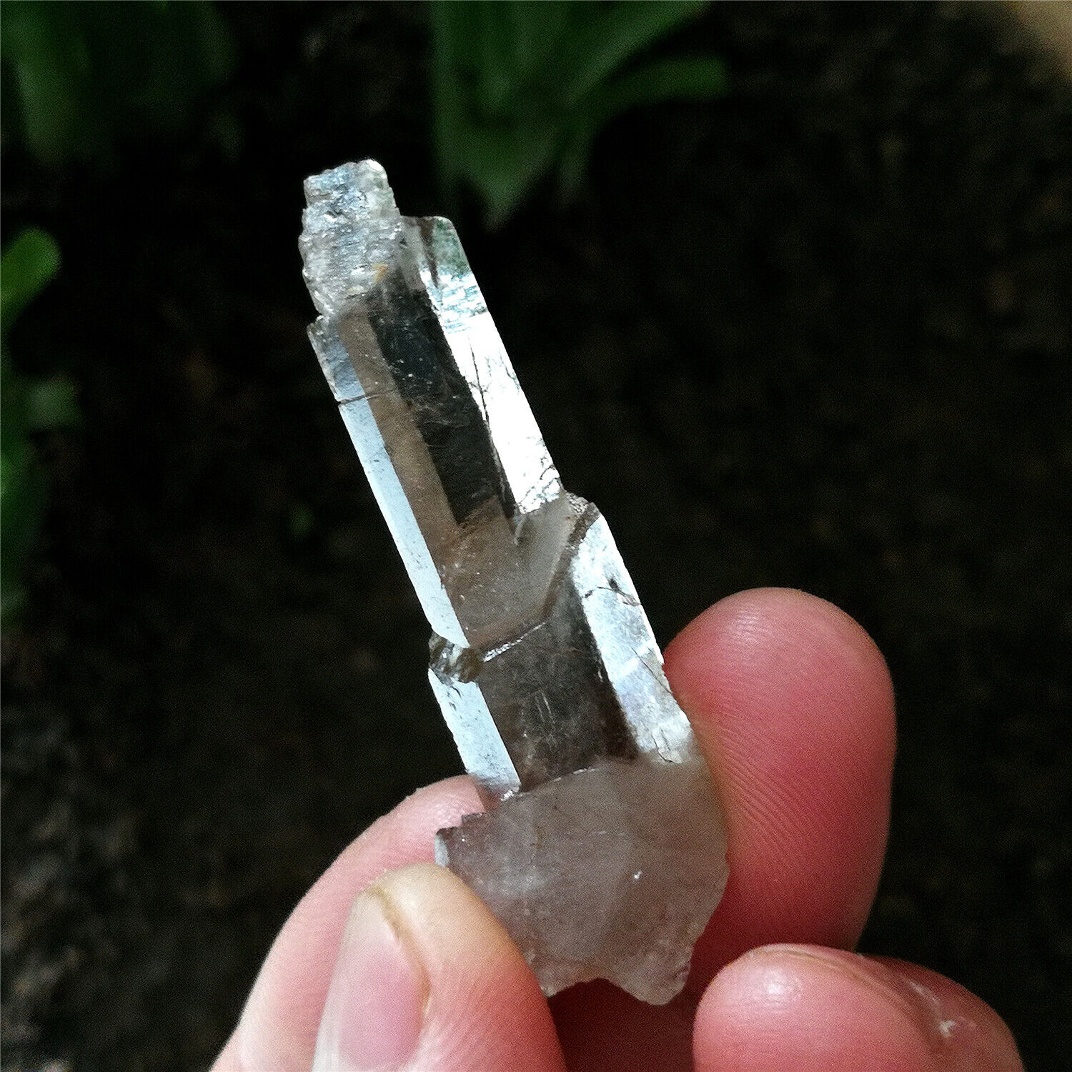 10.8g Amazing Quartz Specimen Natural Mystical Cutted & Marked By Nature Forces