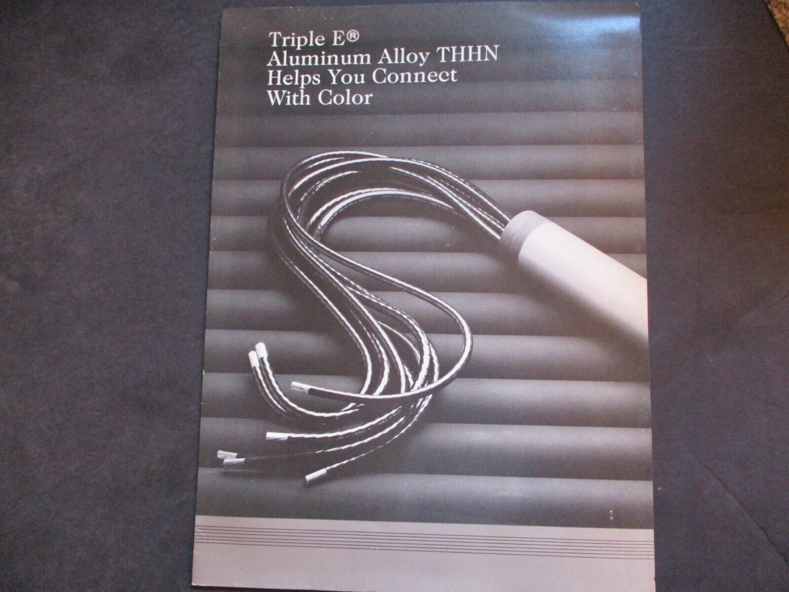 Triple E Aluminum Alloy THHN Helps You Connect With Color information guide