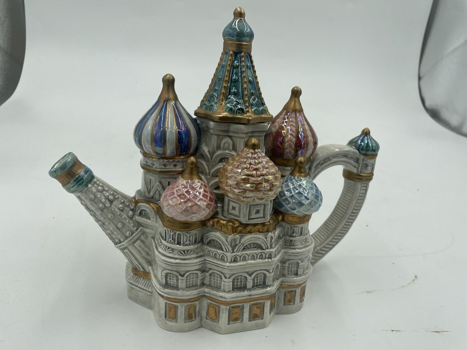 Fitz & Floyd St. Basil\'s Cathedral Teapot By Limited Edition no box