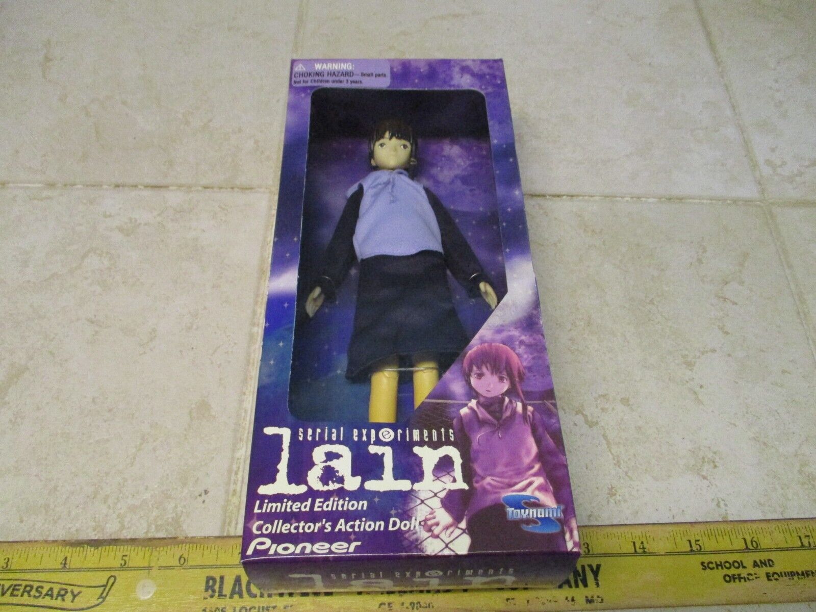 Serial Experiments Lain Urban Outfit Collector's Action Figure Doll - NIB LE