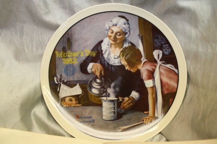 Edwin Knowels Collector Plates qty of 3 Excellent Condition 1980\'s vintage