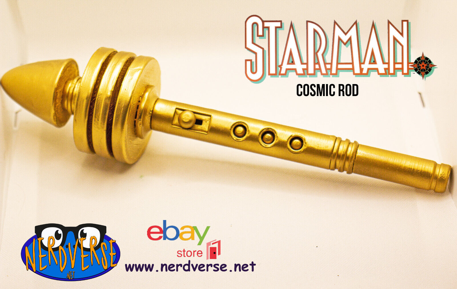 Starman Cosmic Rod JSA Justice Society Prop