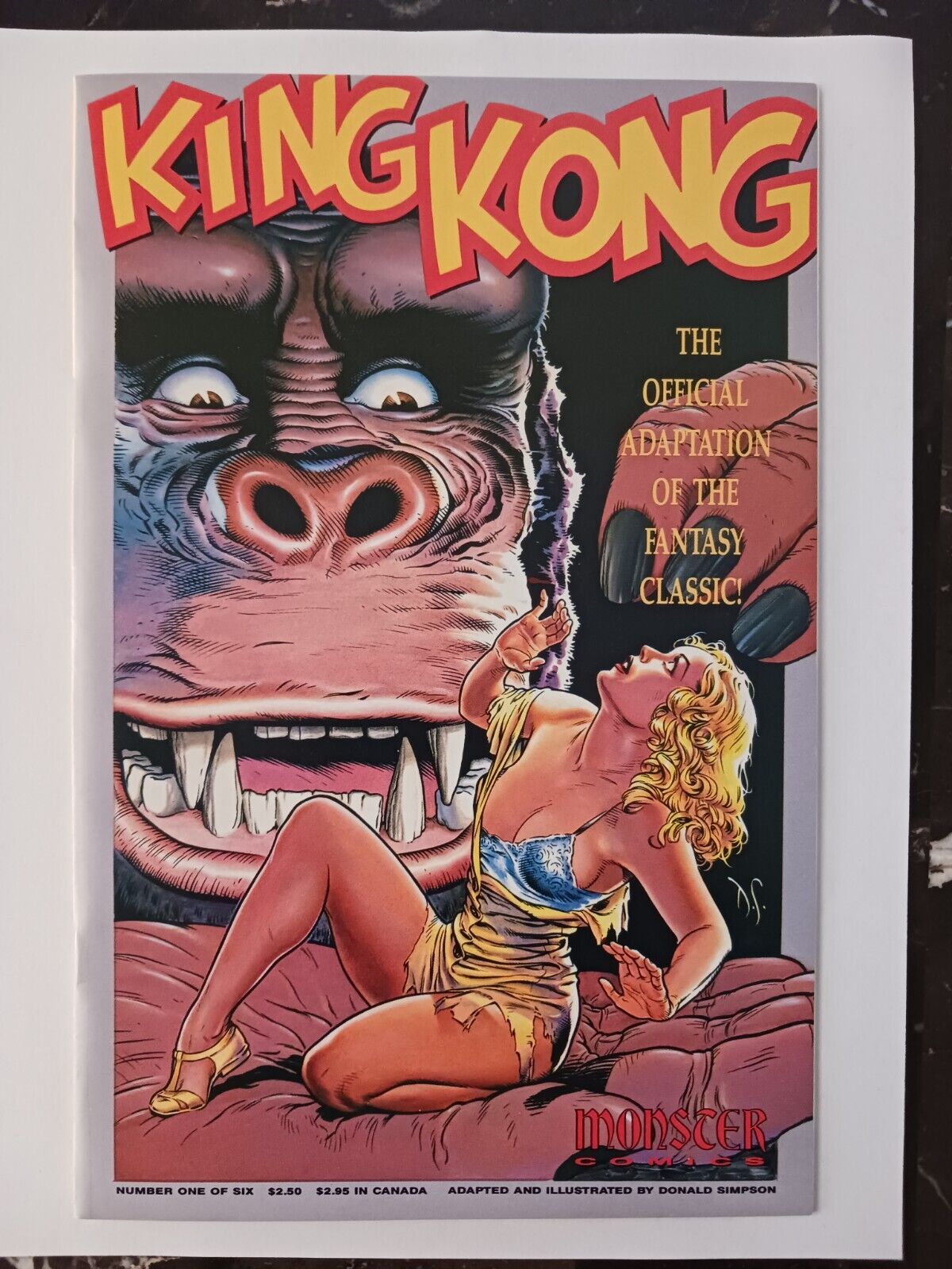 KING KONG #1 - Iconic Dave Stevens cover- NM or better