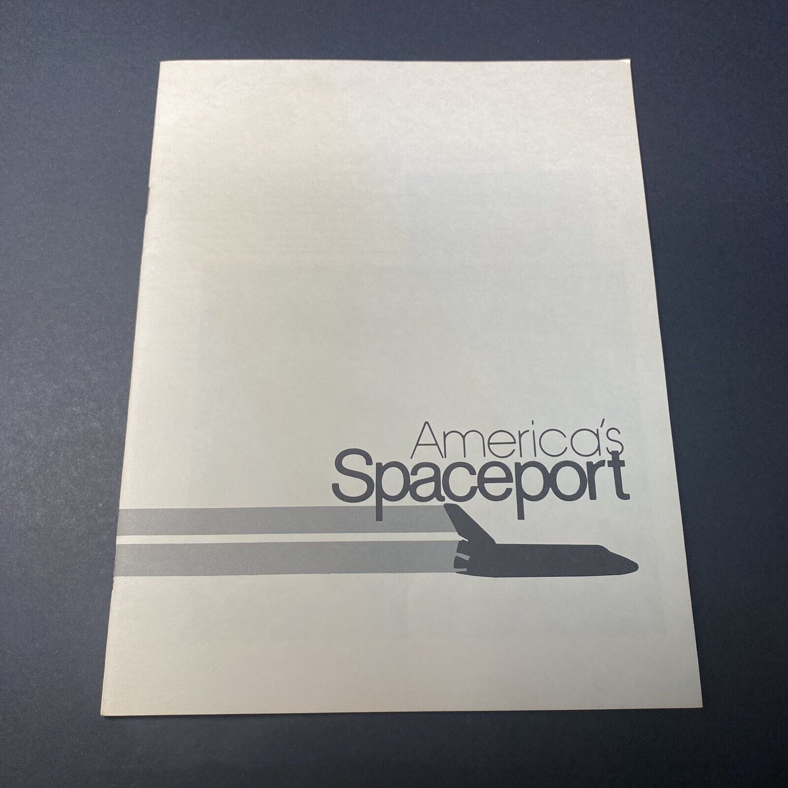 Vintage Early 1980s NASA Fact Sheet John F Kennedy Center Americas Spaceport