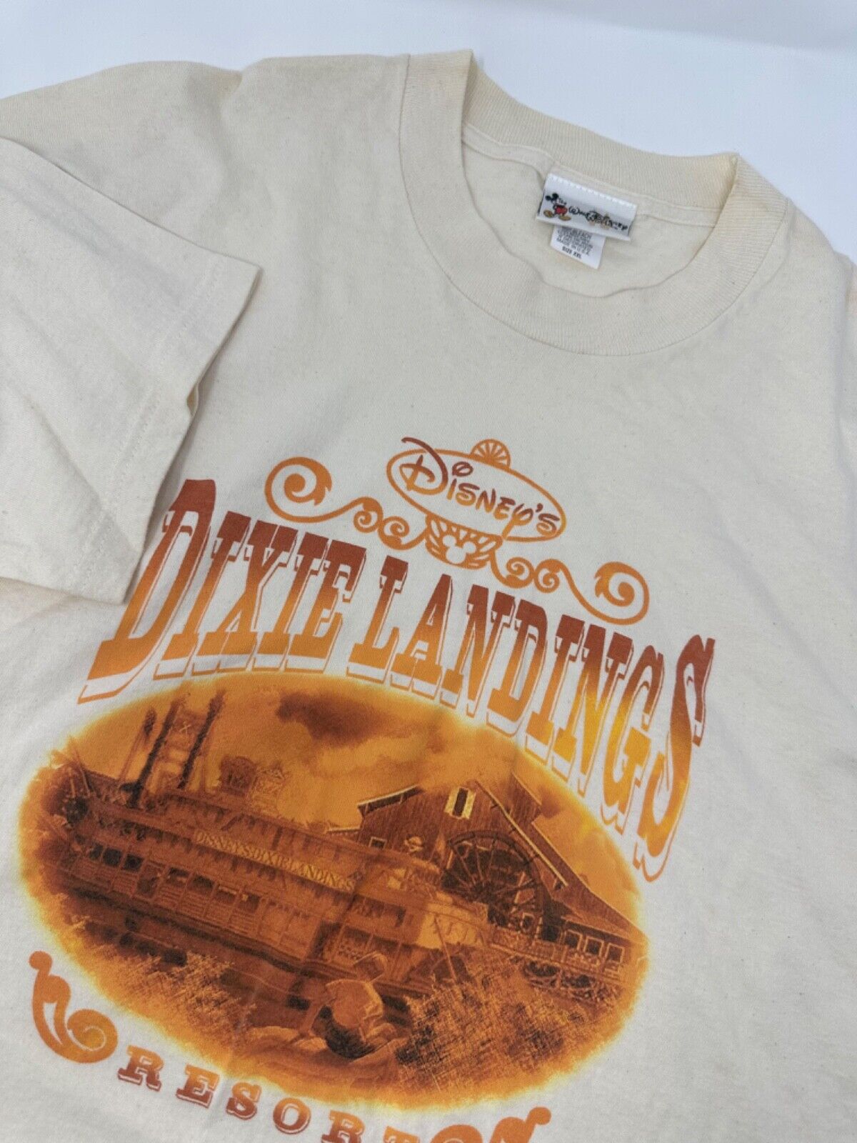 Vintage 1990s Disney Dixie Landings Resort T-Shirt Sz 2XL Made in USA Rare T3