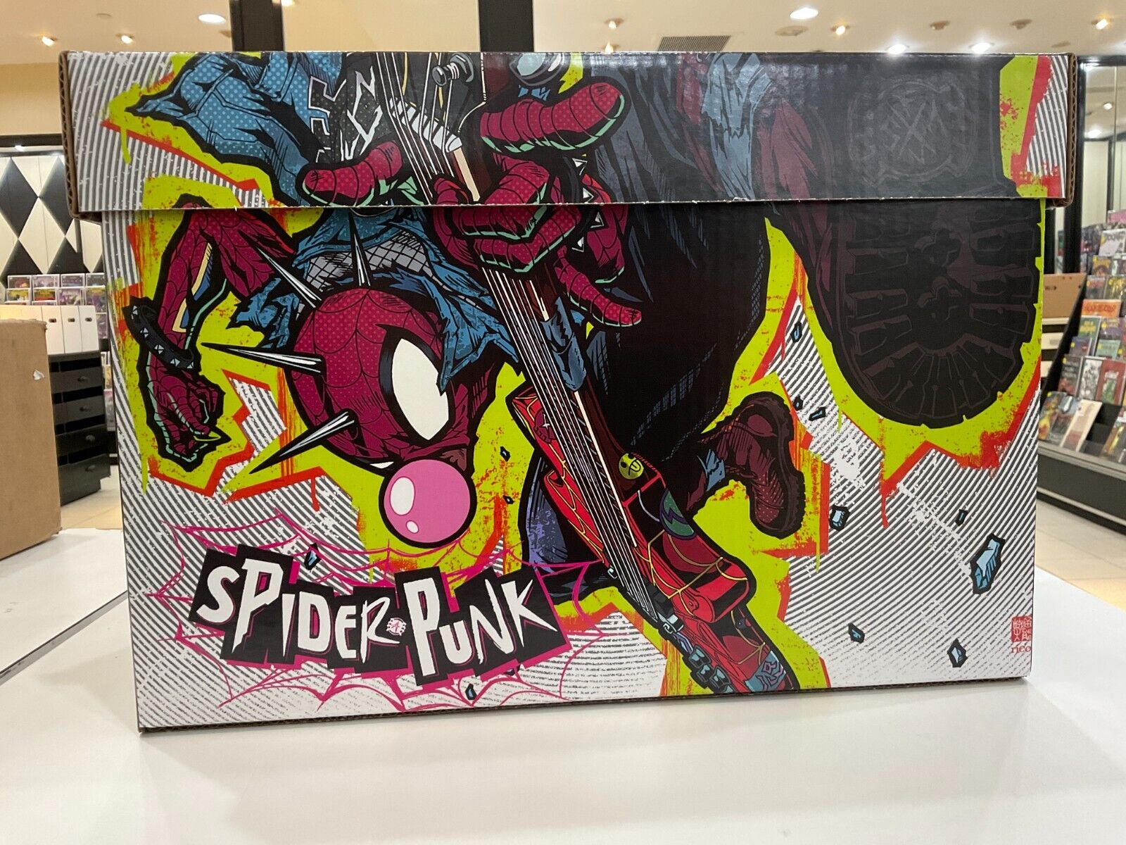Spider Punk Official Printed Marvel Comic Short *Box Only*