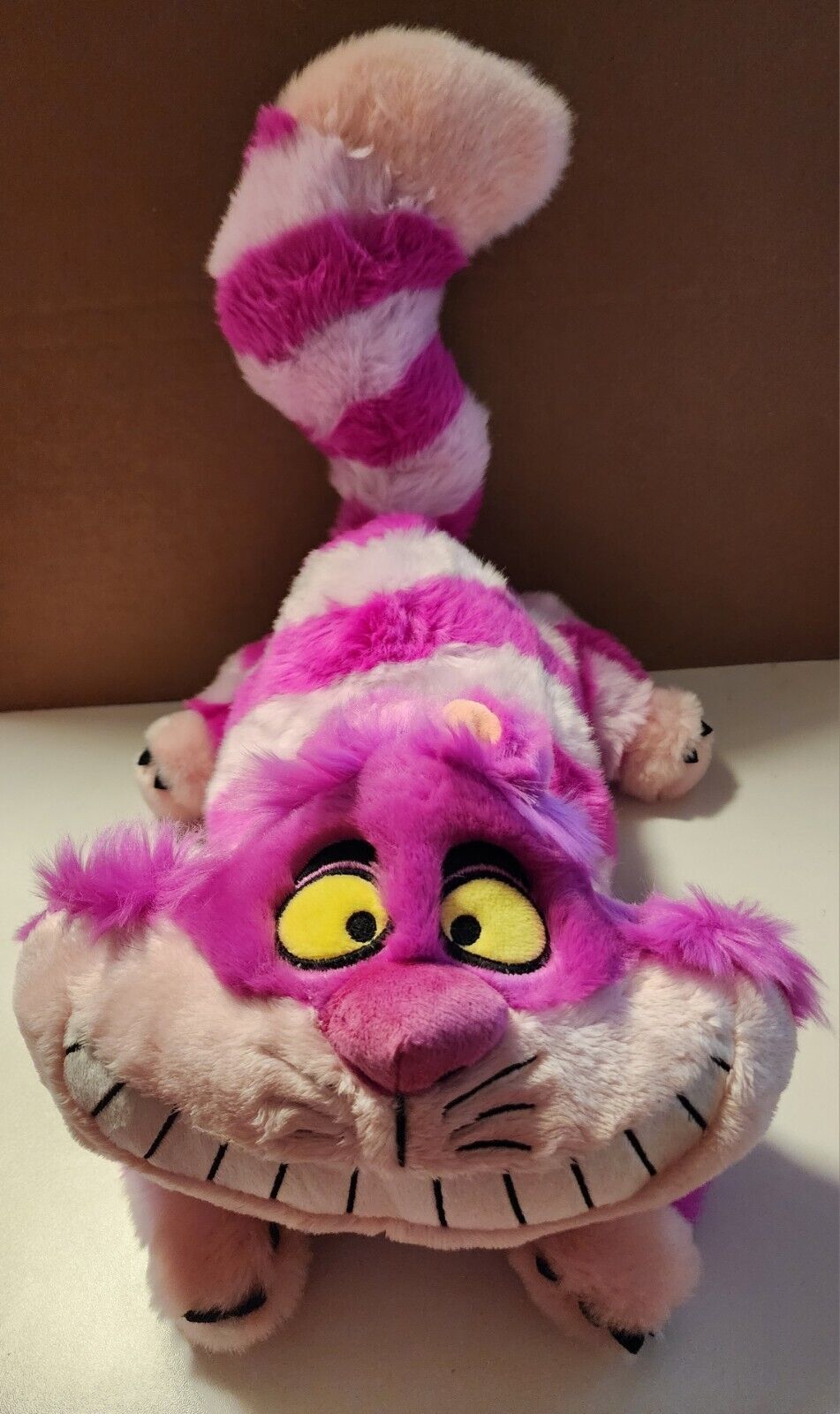Disney Cheshire Cat Plush Doll Alice in Wonderland 18\