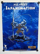 Vintage 1995 Japanimation Detonator Orgun Anime Retailer Poster 18x24 NM/M picture