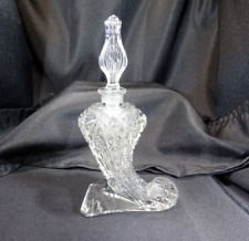 Antique/Vintage 1920-1930's Unique Style Cut Crystal Perfume Bottle picture