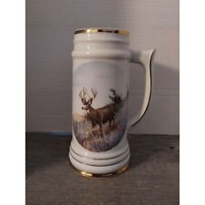 1982 Sportsman's Guide Collectors Beer Stein Powder River Muley Made in USA picture