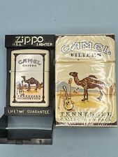 1998 Camel State Tennessee Cream Matte Zippo Lighter NEW Collectible Pack Empty picture