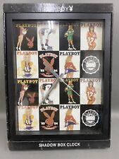 Playboy Shadow Box Clock NEW IN BOX  Multiple Magazine Covers picture
