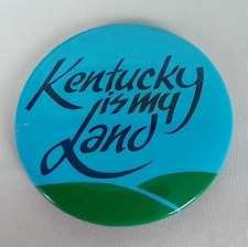 Kentucky Is My Land Logo Pinback Button picture