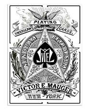 1876 Mauger Centennial Exposition Playing Cards Restoration picture
