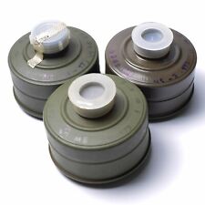 3pcs lot soviet era gas mask filter 40mm thread respiratory cartridge charcoal picture