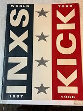 INXS KICK World Tour Vintage Program 1987-88 Michael Hutchence 14