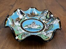 Vintage 1970s Walt Disney World Ruffled Candy Dish - Ashtray - Artist Painters picture