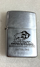 Vintage Zippo Lighter Dayton Ohio The American Lubricants American Buffalo 63-64 picture