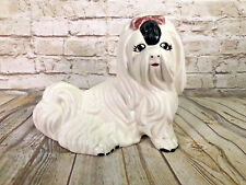 vtg 1977 Sunrise mold Shi Tzu dog sculpture made in the USA picture