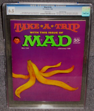 MAD TAKE A TRIP E C COMICS NO. 116 JANUARY '68 GAINES FILE COPY CGC GRADE 6.5 picture