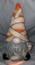 Ceramic Decoration - Gnome, Mummy; Lighted picture