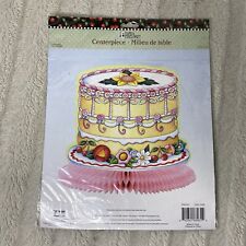 Mary Engelbreit Honeycomb Paper Centerpiece Cake Decor Birthday Decoration picture