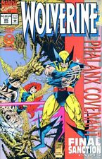 Wolverine #85B Kubert Newsstand Variant VF 1994 Stock Image picture
