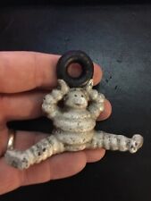 Michelin Tire Man Cast Iron Goodyear Collector Paperweight Metal Patina Man Cave picture