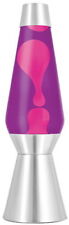 Lava® Lamp Grande 27'' Pink Wax / Purple Liquid / Silver Base [New ] Decor, La picture
