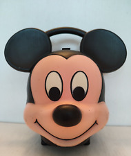 Alladin Mickey Mouse Head Plastic Lunch Box picture