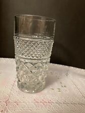 Vintage Anchor Hocking Wexford Clear Cut Tea or Water Tumbler... Price For One picture