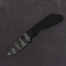 Strider Knives SnG Tanto - Tiger Stripe Blade / Black Gunner Grip / MagnaCut picture