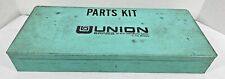 Vintage Hardware Store Union Brass Plumbing Repair Parts Kit Box Display picture