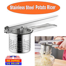 Stainless Steel Potato Ricer & No Lumps Potato Masher Masher Large Capacity picture