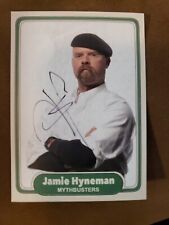 Jamie Hyneman Custom Signed Card - Mythbusters picture