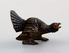 Vienna Bronze, capercaillie, bronze figure of high quality. picture