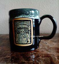 Bones Coffee Co.  2020 Frankenbones Deneen Pottery Black /Drip Glaze 12Oz Mint picture