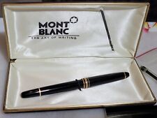 Vintage MONTBLANC Meisterstuck Fountain Pen 14K Gold White Star Never Used  picture