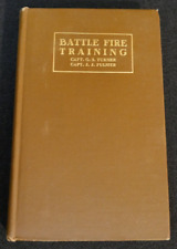 Battle Fire Training Book Captain Turner & Fulmer 1917 Artillery Geo. Banta Pub. picture
