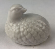 Otagiri White Quail Bird Figurine OMC Made In Japan Ceramic Miniature Vintage  picture