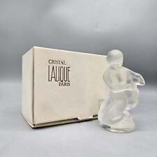 Vintage Lalique France Diana The Huntress & The Fawn Figurine in Original Box picture