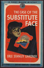 erle Stanley Gardner: The Case of the Substitute Face: 2nd printing 1944 picture