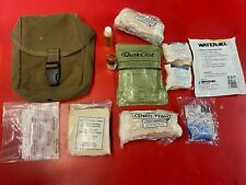 FIRST AID KIT IFAK TRUAMA KIT FIRST AID IN COYOTE POUCH STILL SEALED picture