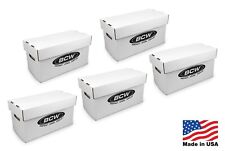 5 BCW Short Comic Book Storage Boxes - From US Stock picture