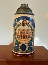 Yale University Mettlach Beer Stein Tankard 1909 - New Haven, Connecticut picture