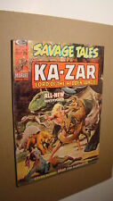 SAVAGE TALES 6 *SOLID COPY* AWESOME NEIL ADAMS COVER ART KA-ZAR BRAK picture