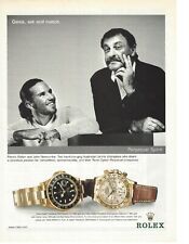 2001 ROLEX Magazine Ad - Cosmograph Daytona & GMT-Master II - Newcombe & Rafter picture