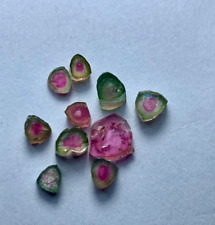 6.50 Cts Beautiful (lot) water Melon Slice Tourmaline Crystals from Afghanistan picture