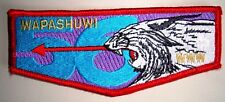MERGED OA WAPASHUWI LODGE 56 GREATER WESTERN RESERVE PATCH LYNX S1 FF FIRST FLAP picture