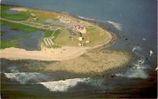Pt. Judith Lighthouse, Narragansett, Rhode Island, Block Island Sound, Postcard picture